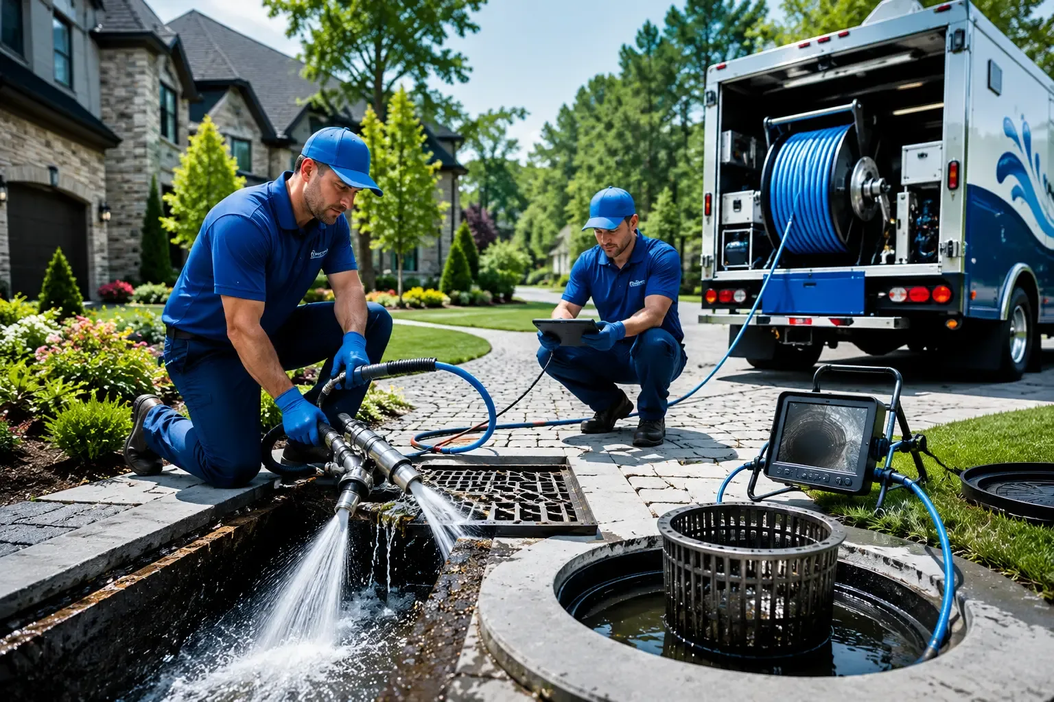Local outdoor drain cleaning professionals in Westport, MA